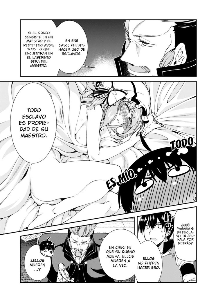 Isekai Meikyuu de Dorei Harem wo Capítulo 3.2 - Page 6
