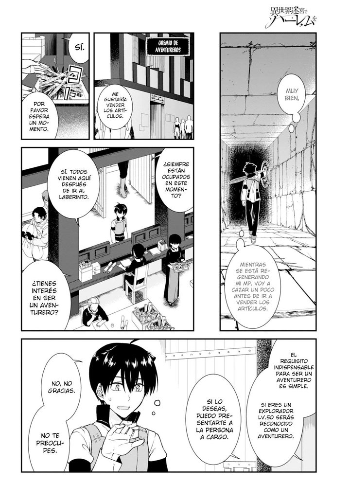 Isekai Meikyuu de Dorei Harem wo Capítulo 4 - Page 15