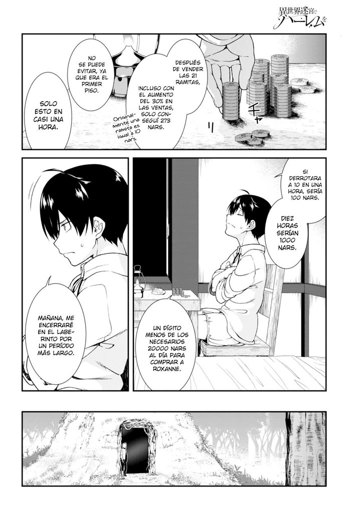Isekai Meikyuu de Dorei Harem wo Capítulo 4 - Page 17