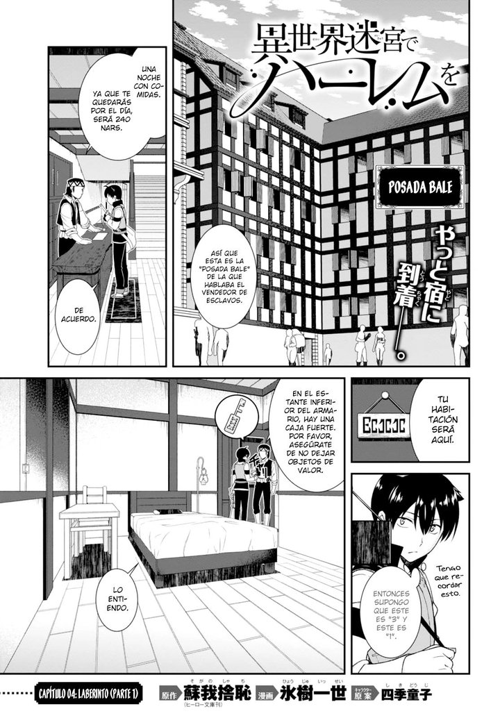 Isekai Meikyuu de Dorei Harem wo Capítulo 4 - Page 2