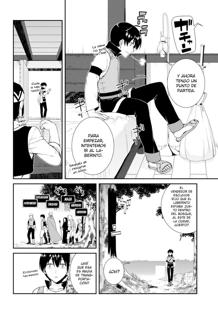 Isekai Meikyuu de Dorei Harem wo Capítulo 4 - Page 3