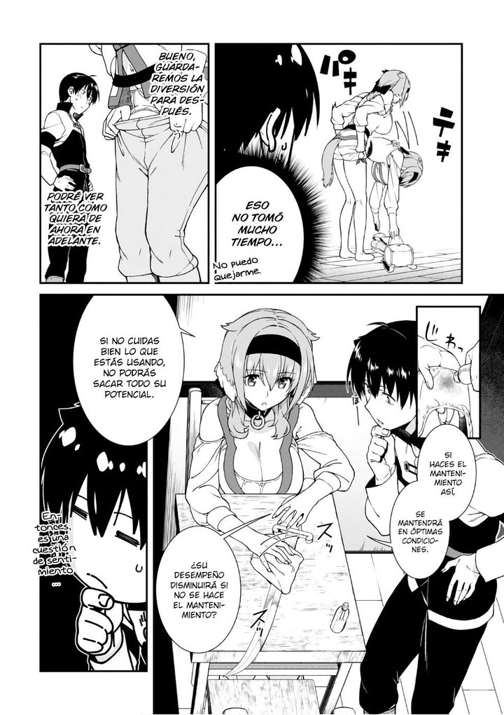 Isekai Meikyuu de Dorei Harem wo Capítulo 6.2 - Page 5