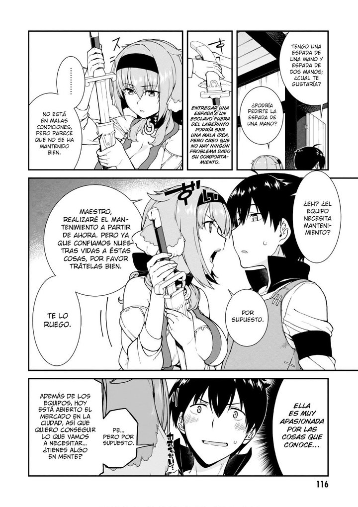 Isekai Meikyuu de Dorei Harem wo Capítulo 6 - Page 13