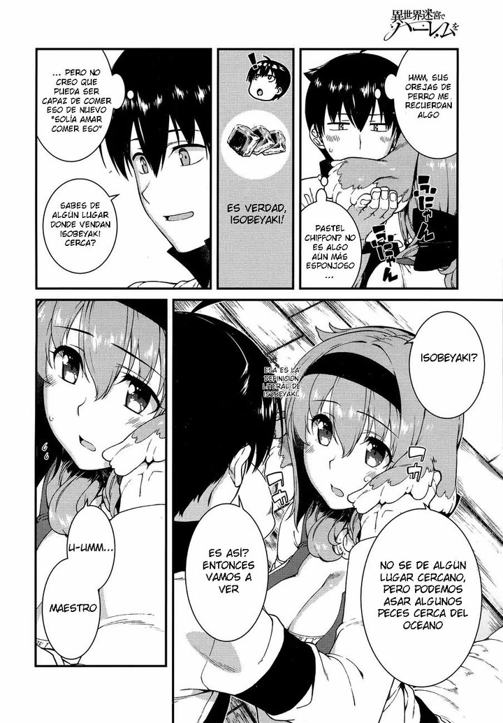 Isekai Meikyuu de Dorei Harem wo Capítulo 7.2 - Page 17