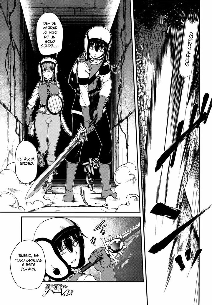 Isekai Meikyuu de Dorei Harem wo Capítulo 7.2 - Page 2