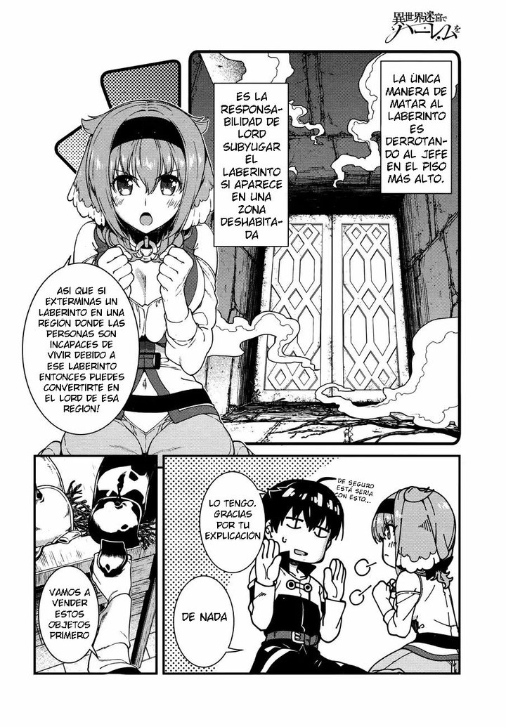 Isekai Meikyuu de Dorei Harem wo Capítulo 7.2 - Page 25