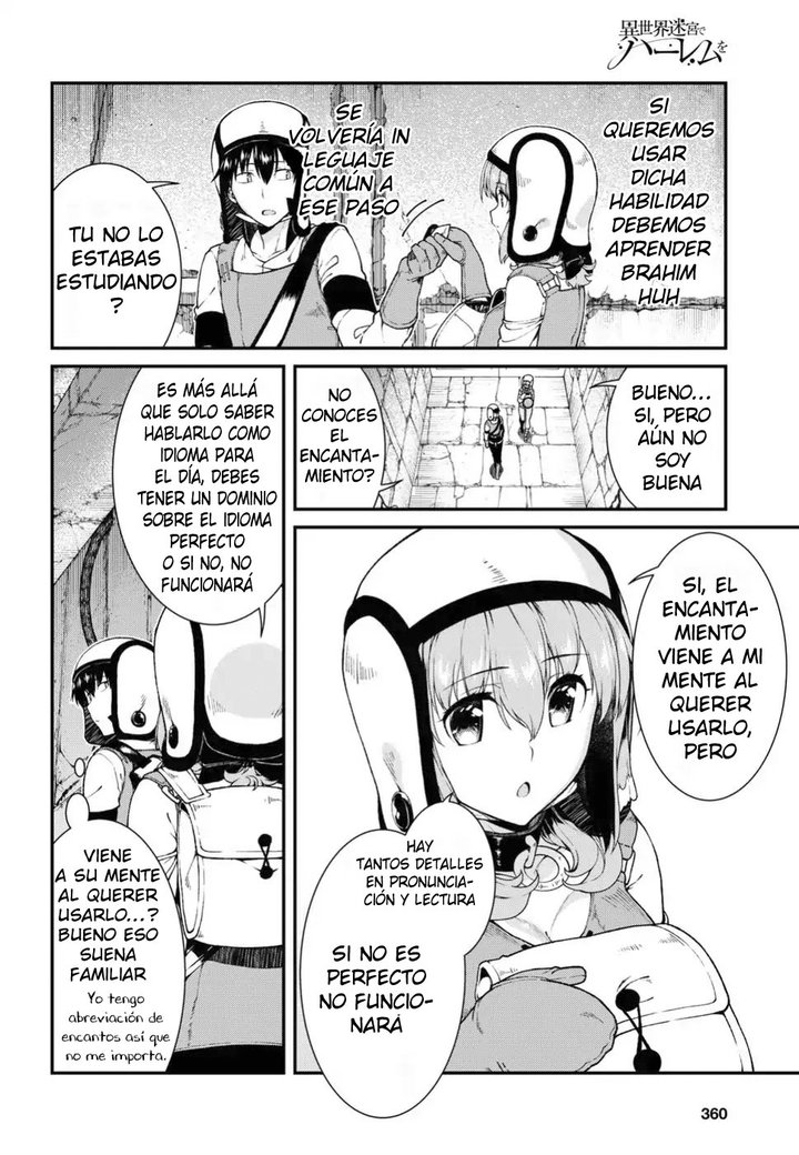 Isekai Meikyuu de Dorei Harem wo Capítulo 8.2 - Page 16