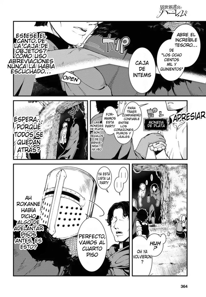 Isekai Meikyuu de Dorei Harem wo Capítulo 8.2 - Page 20