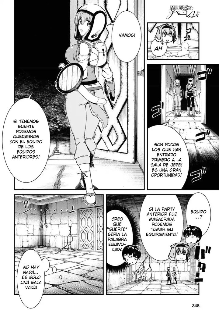 Isekai Meikyuu de Dorei Harem wo Capítulo 8.2 - Page 4