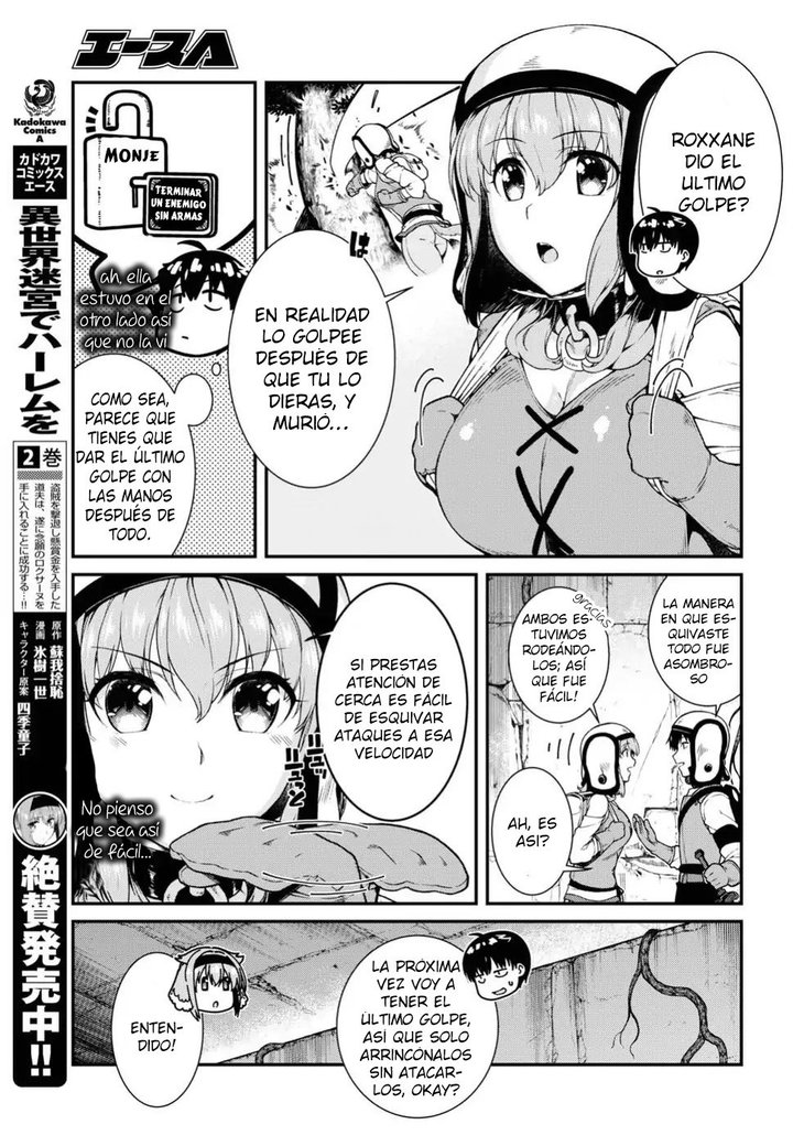 Isekai Meikyuu de Dorei Harem wo Capítulo 8 - Page 8