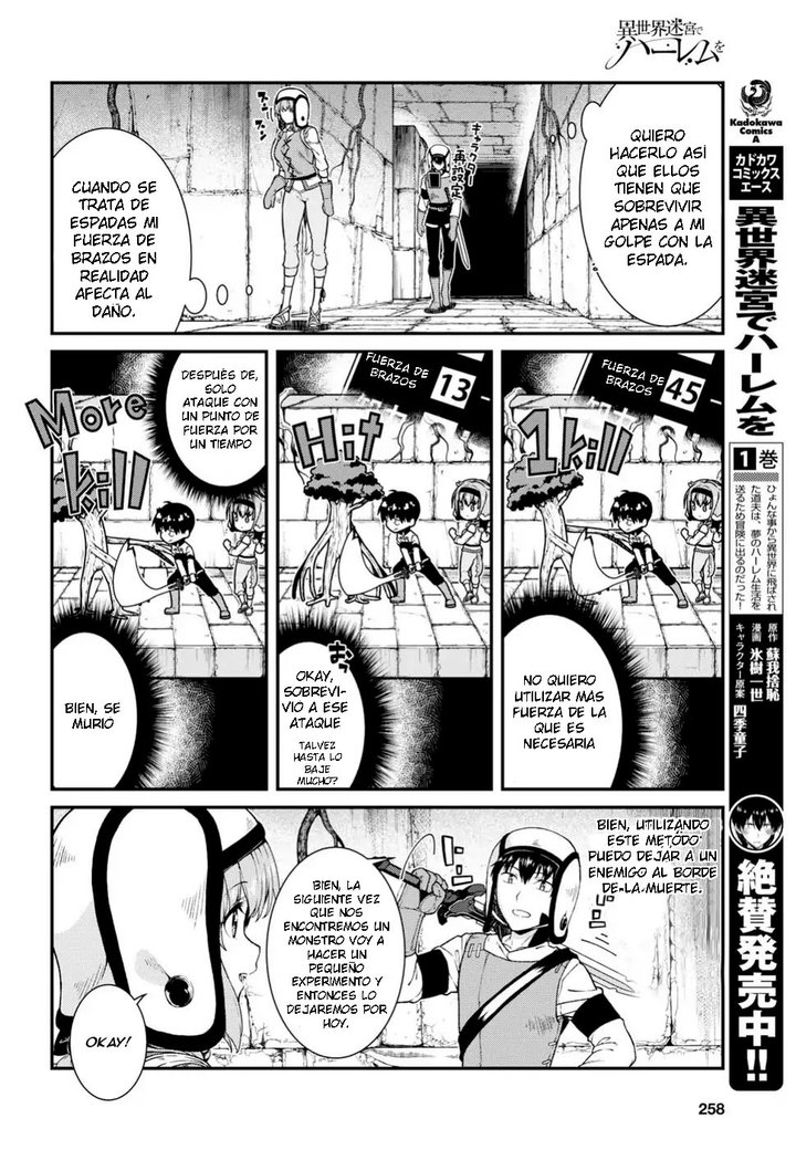 Isekai Meikyuu de Dorei Harem wo Capítulo 8 - Page 9