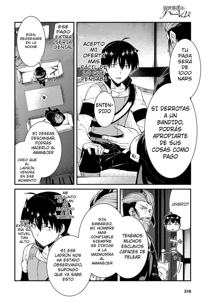 Isekai Meikyuu de Dorei Harem wo Capítulo 9.3 - Page 5