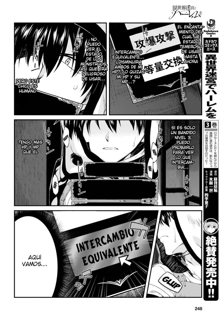 Isekai Meikyuu de Dorei Harem wo Capítulo 9.4 - Page 3