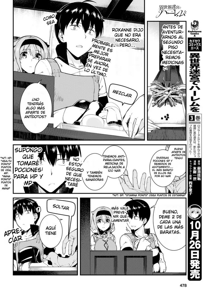 Isekai Meikyuu de Dorei Harem wo Capítulo 9 - Page 4
