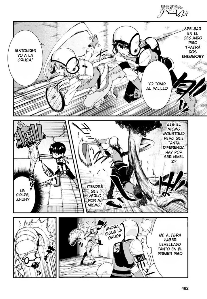 Isekai Meikyuu de Dorei Harem wo Capítulo 9 - Page 8