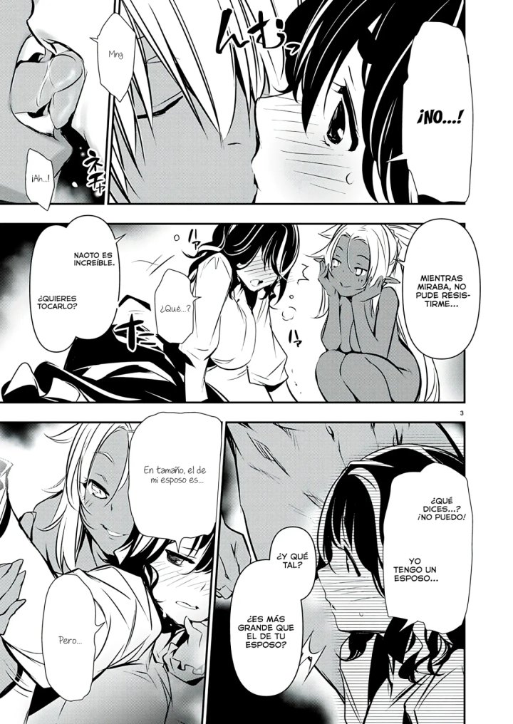 Isekai NTR ~Shinyuu no Onna wo Saikyou Skill de Otosu Houhou~ Capítulo 58 - Page 3
