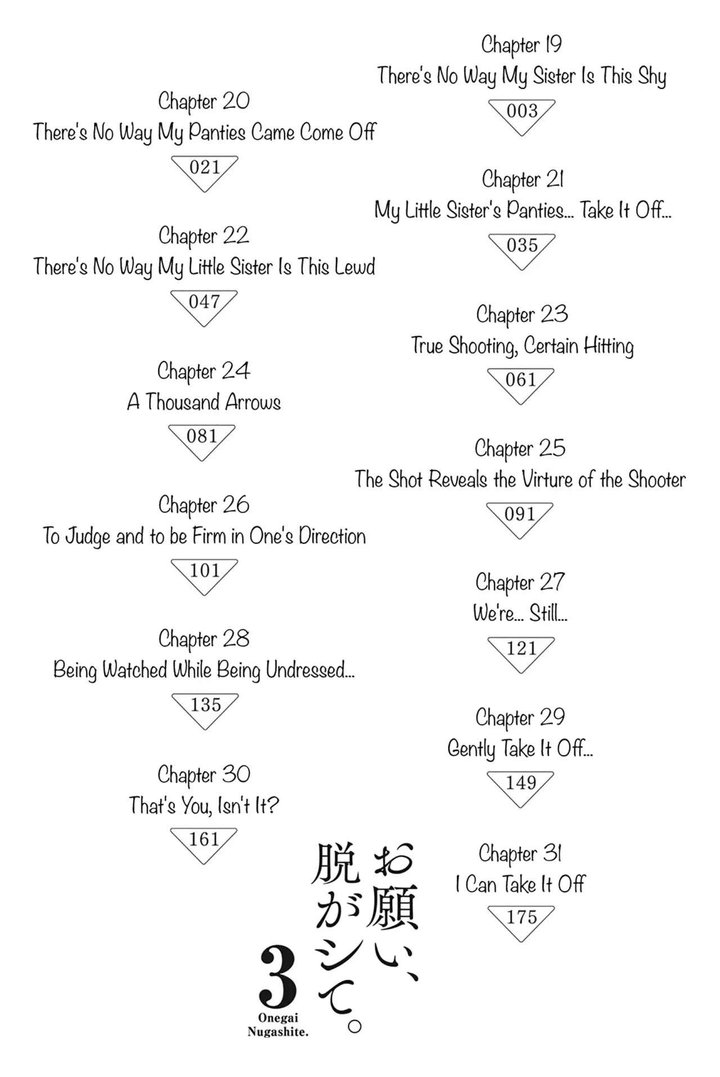 Onegai, Nugashite Capítulo 19 - Page 3