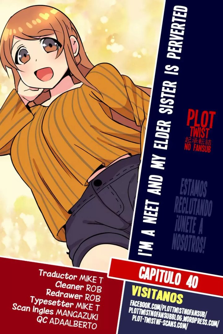 I'm a NEET and My Elder Sister is Perverted Capítulo 40 - Page 1