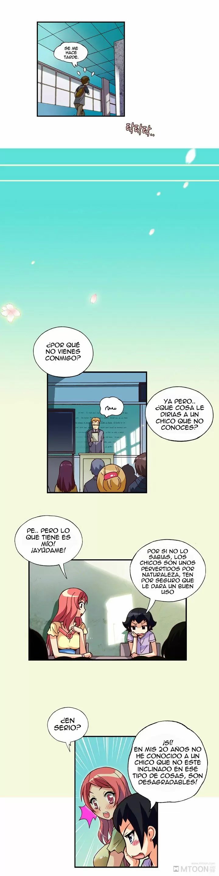 I'm sorry that I'm a pervert Capítulo 2 - Page 8
