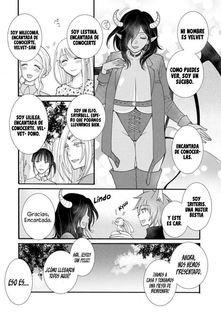 Ataerareta Skill wo Tsukatte Kasei de Isekai Bijotachi to Ichaicha shitai Capítulo 17.2 - Page 8