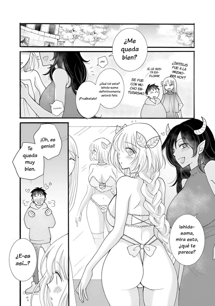 Ataerareta Skill wo Tsukatte Kasei de Isekai Bijotachi to Ichaicha shitai Capítulo 25.3 - Page 9