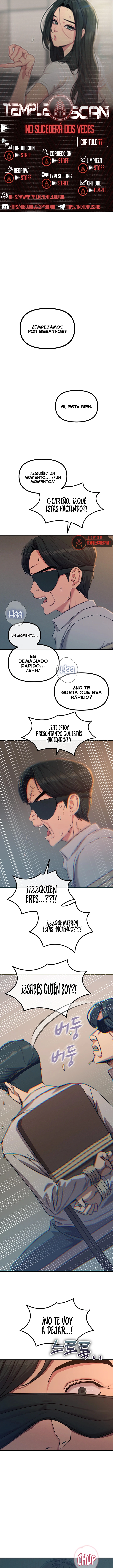 No caeré por segunda vez Capítulo 77 - Page 1