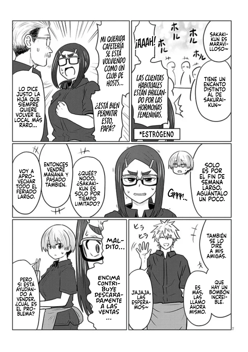 Uzaki-chan wa Asobitai! Capítulo 130 - Page 11