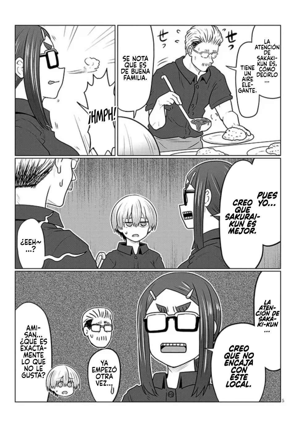 Uzaki-chan wa Asobitai! Capítulo 130 - Page 9