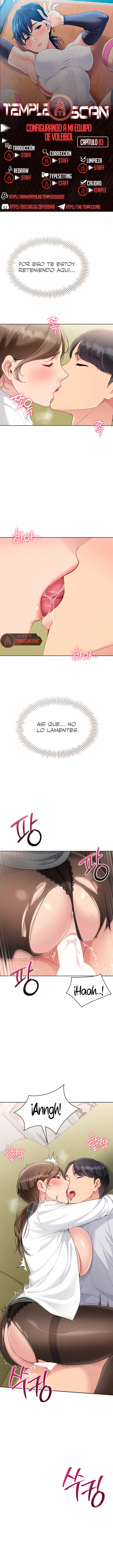 Configurando A Mi Equipo De Voleybol Capítulo 83 - Page 1
